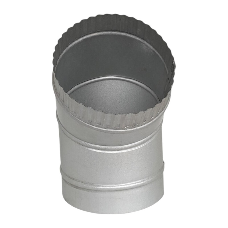 Codo de Caño Aluminizado 6" (150 mm) Codo de Caño Aluminizado 6" (150 mm)