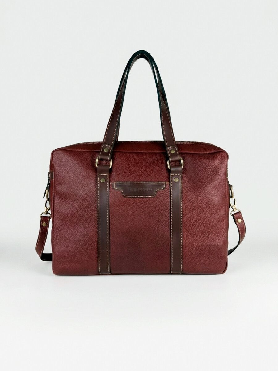 Maletin Morral para Laptop - Marrón 