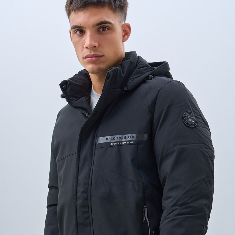 Campera Impermeable Oxx Absolut Black