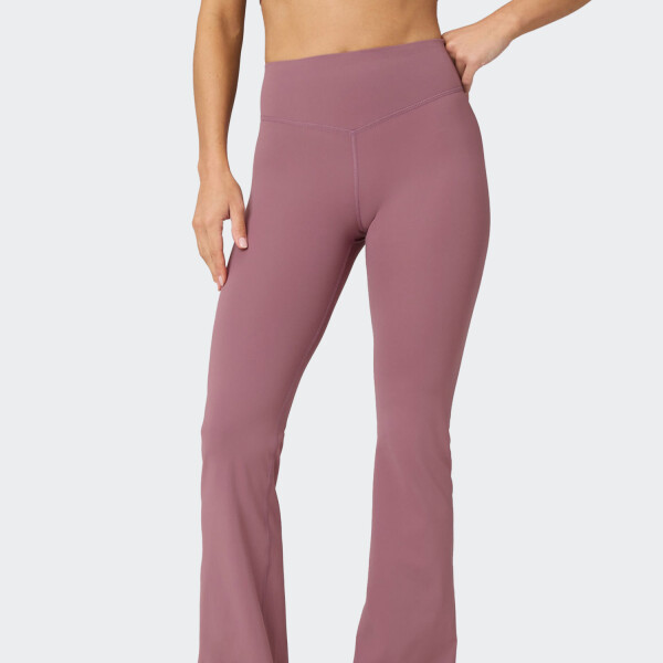 Pantalón Fabletics Campana PureLuxe Rosado