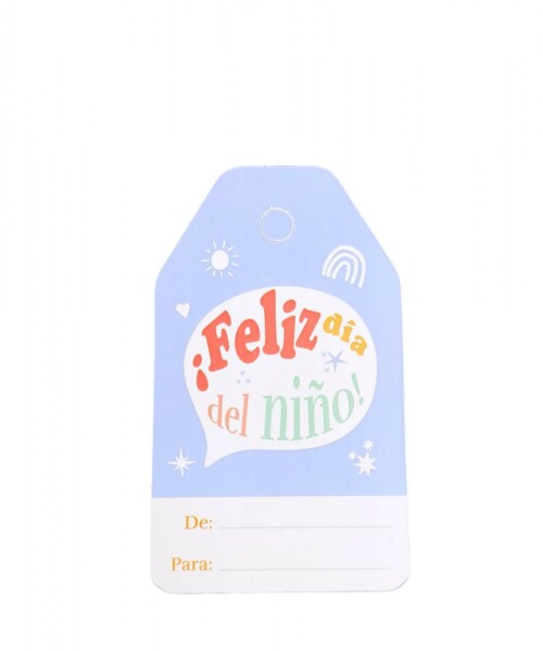Tag día del niño 5x8,5 DISEÑO 8