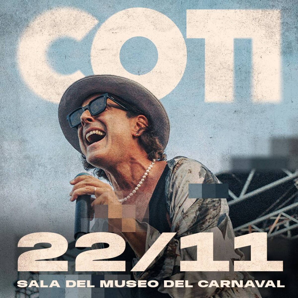 Coti en Sala del Museo del Carnaval - Full Price 