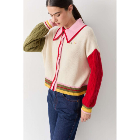 Pre Venta Cardigan Fun Crudo