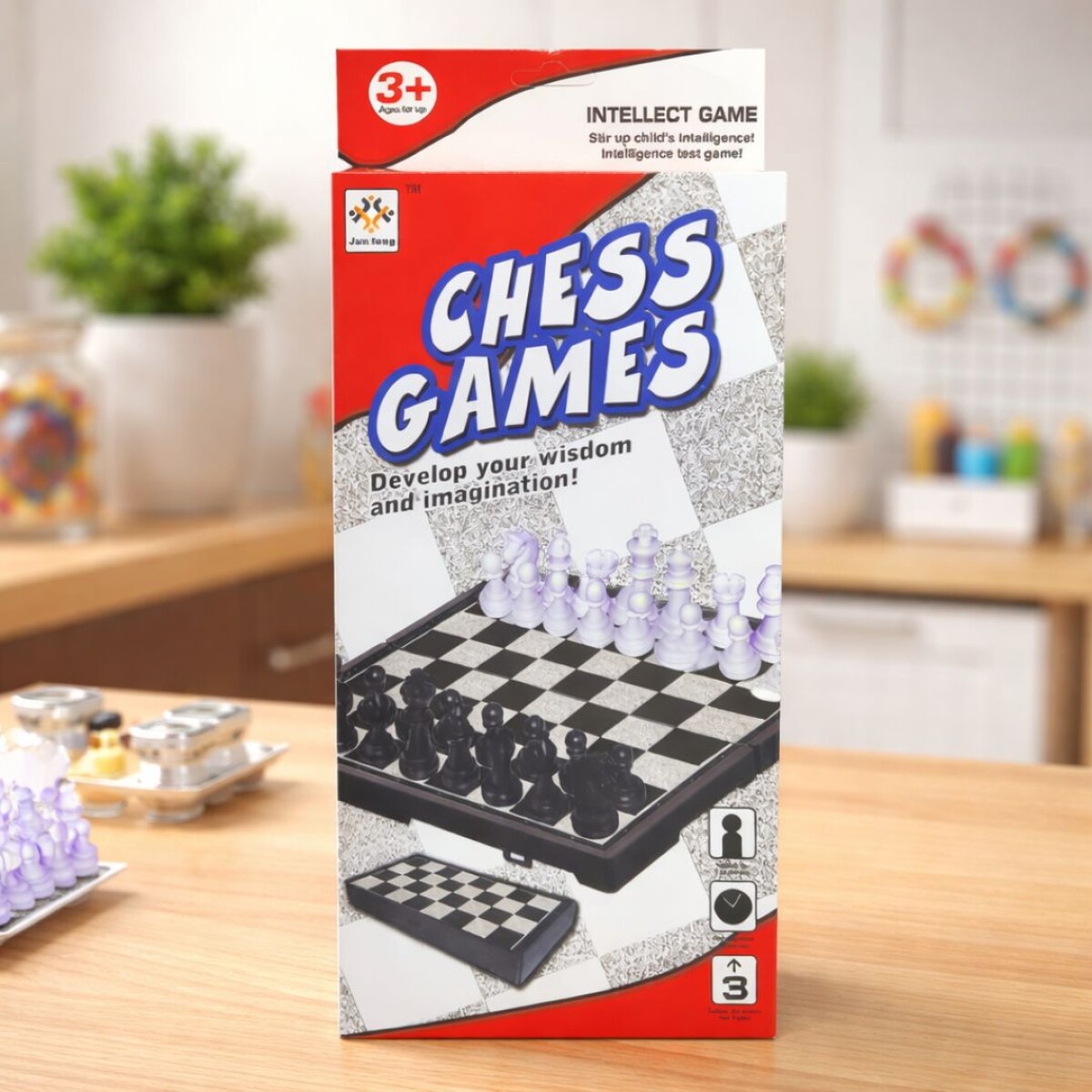 JUEGO DE AJEDREZ EN CAJA 24X24CM 