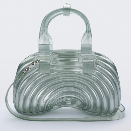 Cartera Melissa de Dama - QUANTUM DOME - 34530CB300 TRANSPARENT BLUE/SILVER