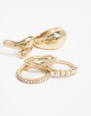 Sets Anillos Metal Set De Anillos De Metal - Dorado