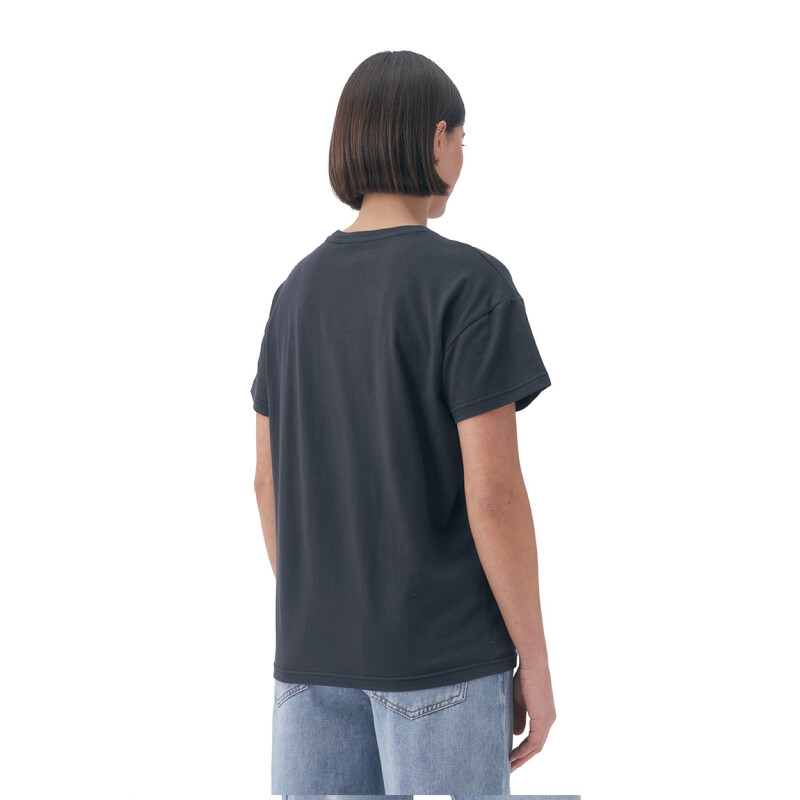 Roxy Remera People Speak Mujer - Negro Negro