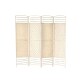 Biombo separador de rattan 1.8 mts Beige