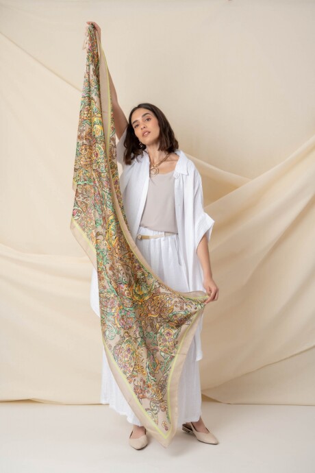 PAÑUELO ARABESQUE Beige