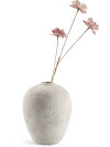 Jarrón IVAR Ø17xA21cm blanco/gris Jarrón IVAR Ø17xA21cm blanco/gris