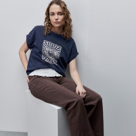 REMERA LIMBO Azul Marino