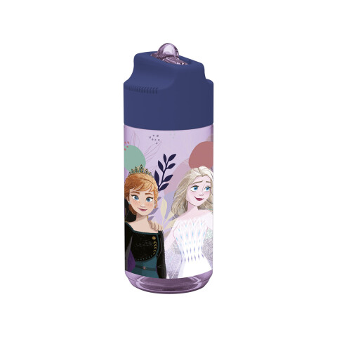 Botella Tritán Frozen 430 ml con Pajita FROZEN