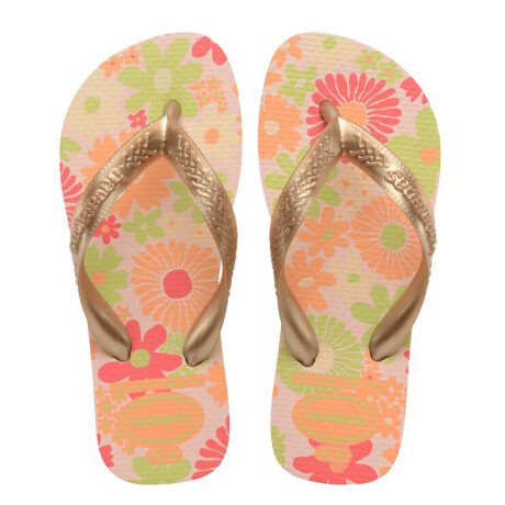 Sandalias Infantiles Havaianas Hav.Kids Flores Rosa Ballet