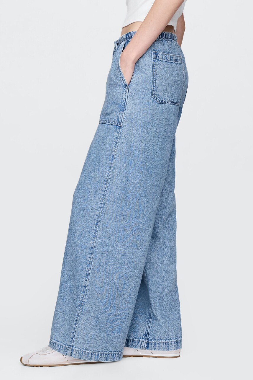 Jean Baggy Easy Mujer Light Indigo 1