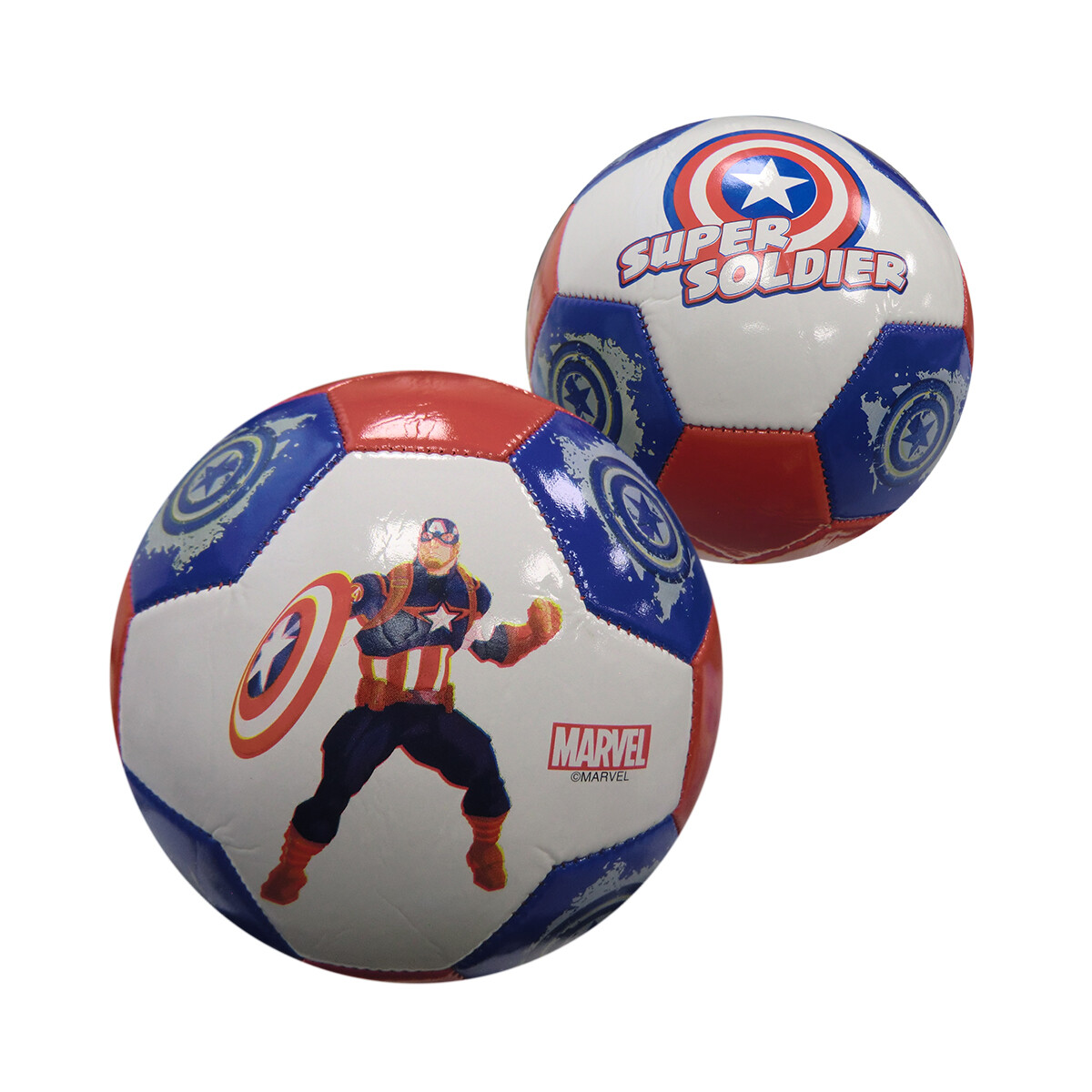 Pelota N°3 Fútbol - Capitán América 