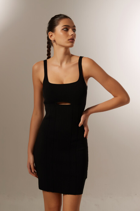 Vestido Cantil Negro