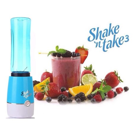 Batidora Shake Take 3 Licuadora 2 Vasos En 1 Turquesa