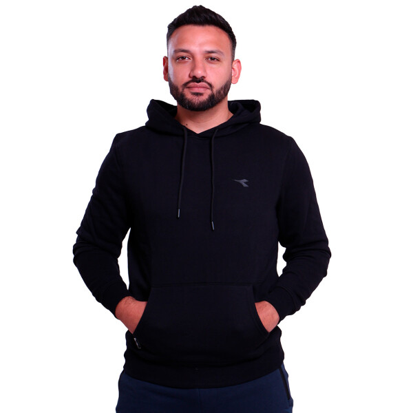 Canguro Diadora Hombre Con Felpa Negro