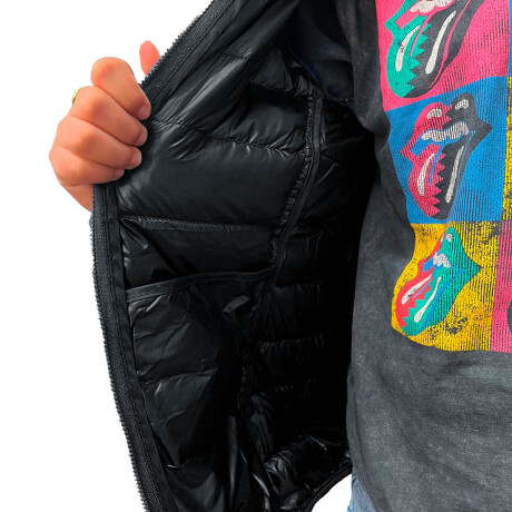 Uzspace Campera Infantil Inflada Liviana Facil Sobre Negro