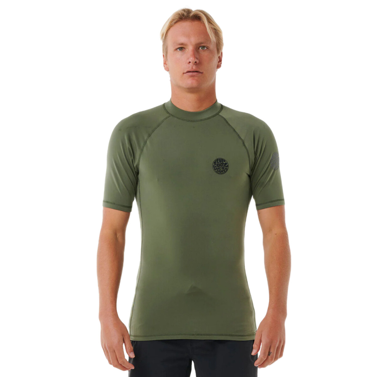 Lycra Rip Curl Icons Upf Brushed - Verde 