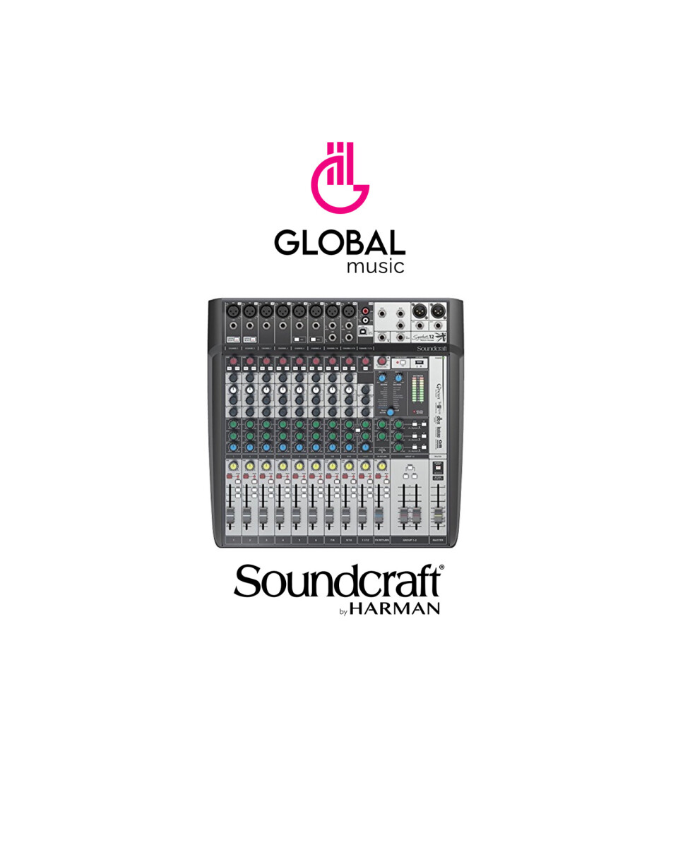 Mezclador analógico Soundcraft Signature 12 