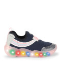 Championes de Niña Bibi Roller Celebretion C/Luces Azul - Rosado