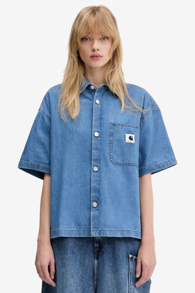 CAMISA DENIM W Azul