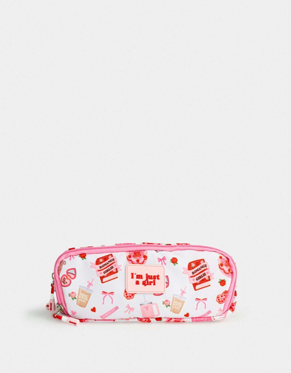 Cartuchera Estampada ''in My Romance Era'' - Combinacion Multicolor 