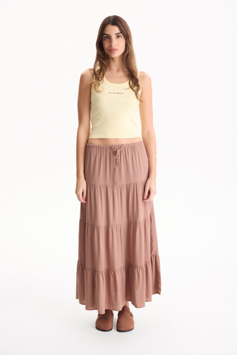 Pollera Bronx Marron