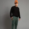 Babucha Hombre Alg.C/Felpa Rusty Verde Oscuro