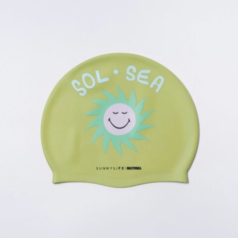 GORRA Gorra De Natación (3-9 Años) Modelo Smiley World Sol Sea
