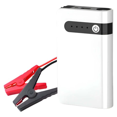 Cargador Arrancador De Bateria Para Auto Powerbank 2000mah Color Blanco