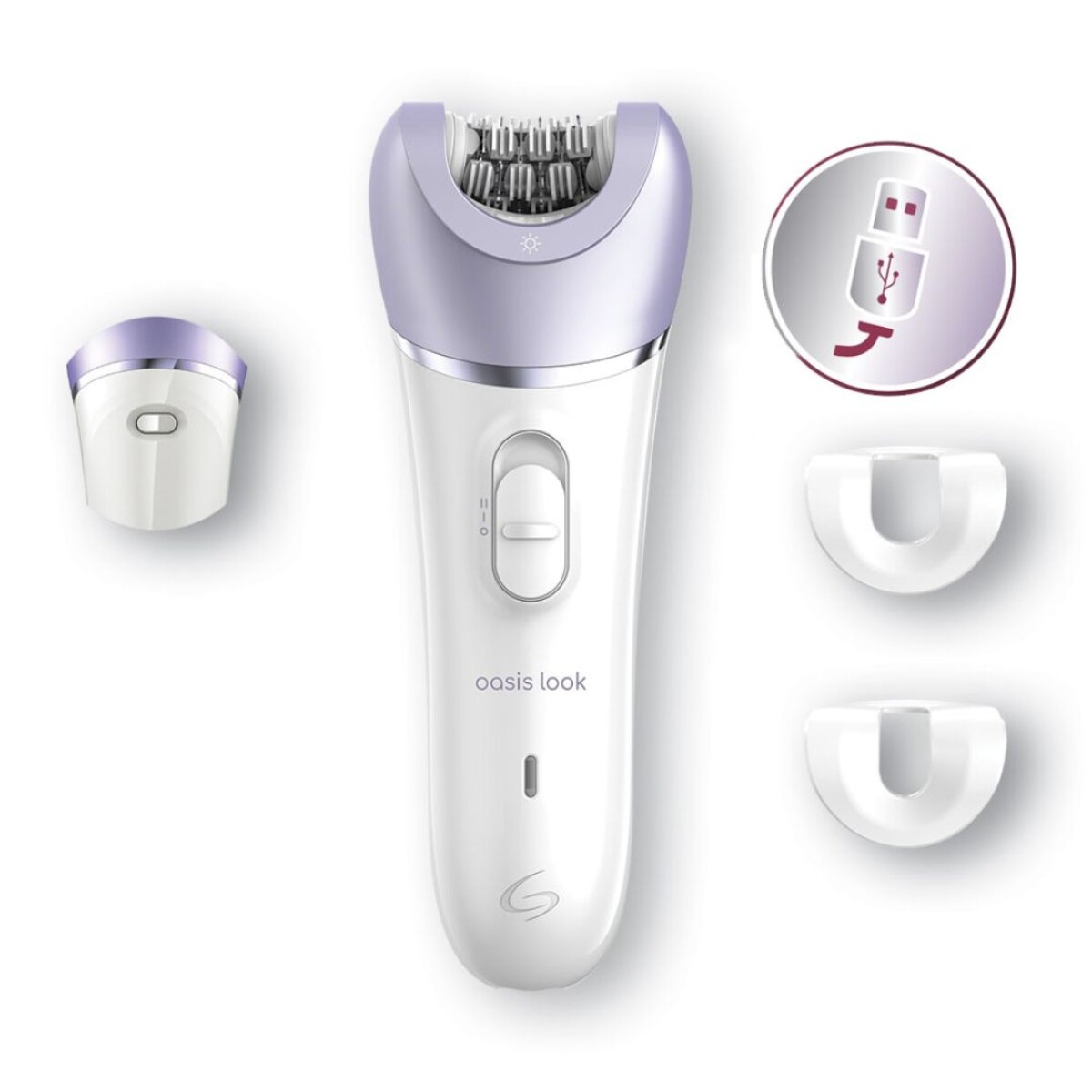 Depiladora GA.MA Oasis Look Cordless Usb WetyDry 