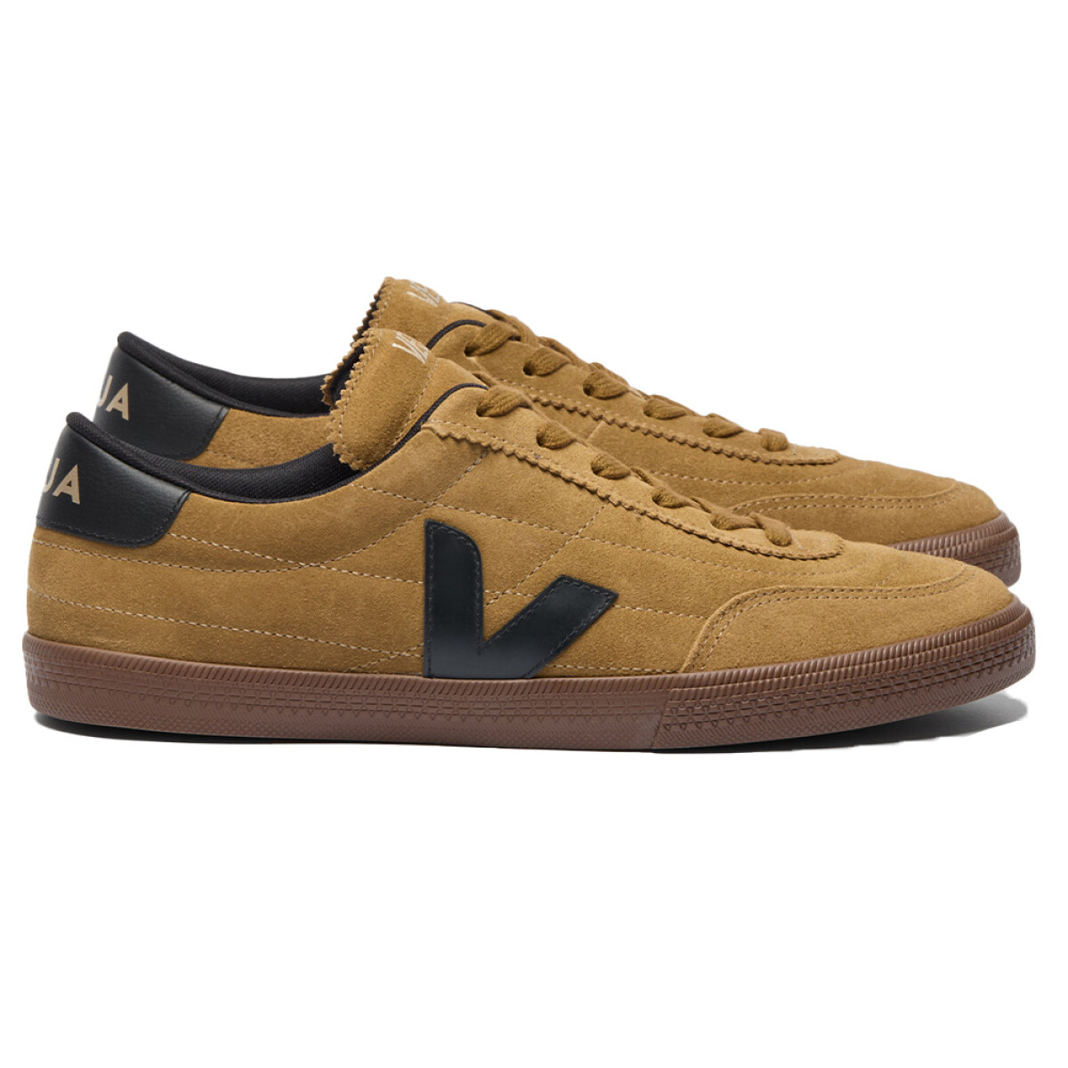 Zapatillas Veja Panenka Suede Tent Black Bark Hombre 