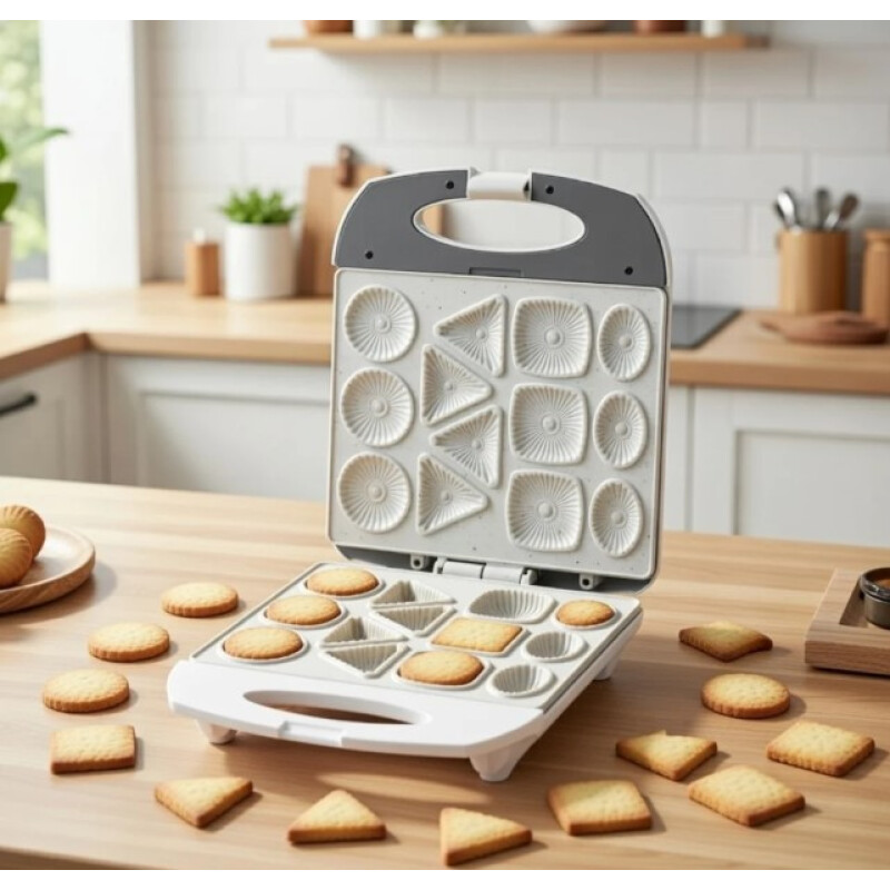 Fábrica de Galletas Kassel Kids KS-COOKIEKIDS | Máquina para Hacer 12 Galletas | 1400W Fábrica de Galletas Kassel Kids KS-COOKIEKIDS | Máquina para Hacer 12 Galletas | 1400W