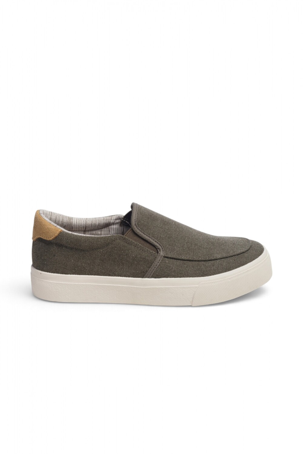 ZAPATO NAUTICO DE LONA Verde