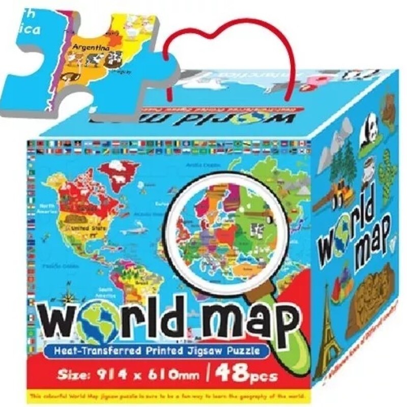 Alfombra Infantil Goma Eva Encastrable Mapa Del Mundo 48 Pcs Alfombra Infantil Goma Eva Encastrable Mapa Del Mundo 48 Pcs