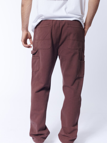 Pantalón carpintero Marrón