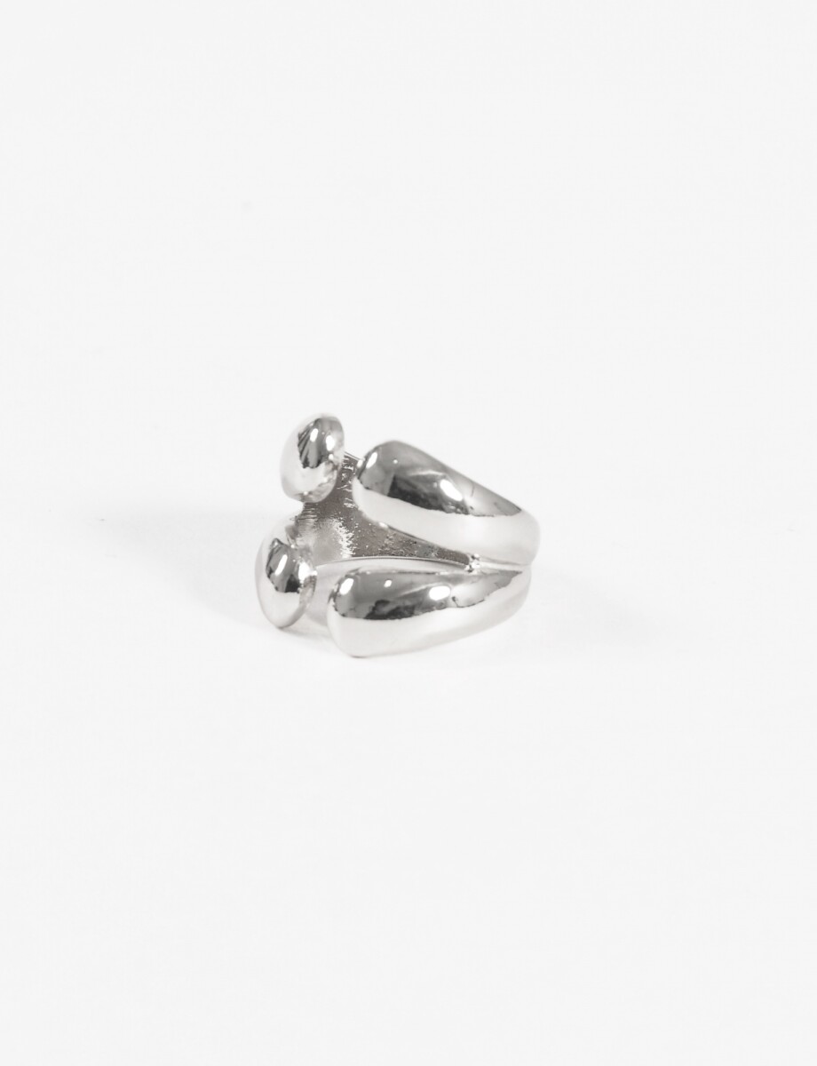 Anillo bold - plateado 