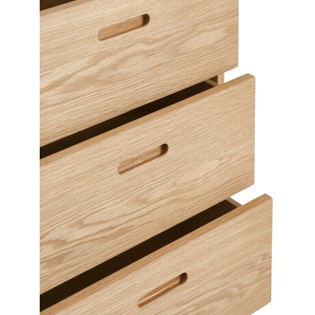 Aparador Marstrand 2 Puertas 3 Cajones Roble Natural