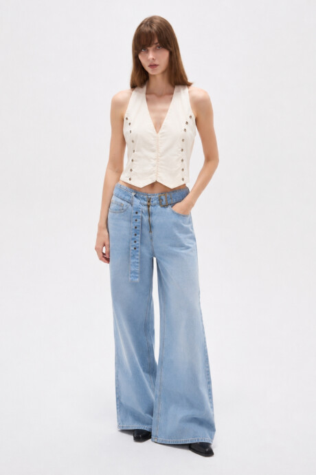 Pantalon Verza Celeste