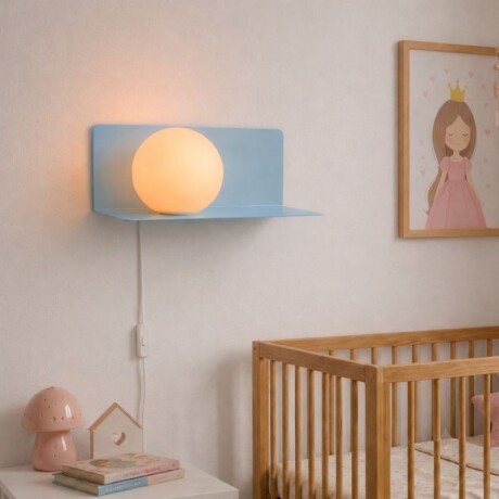 LUMINARIA DE PARED TODD Luminaria de Pared Todd Azul