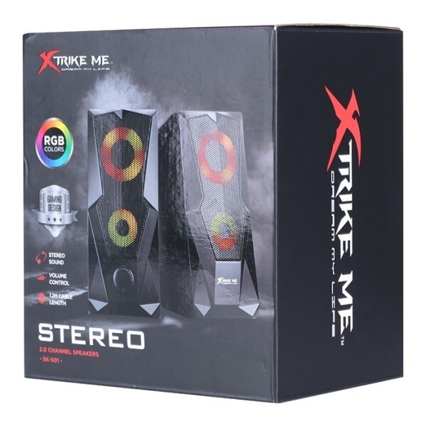 Parlantes Gamer Para Pc Música Juego Xtrike Me Computadora Parlantes Gamer Para Pc Música Juego Xtrike Me Computadora