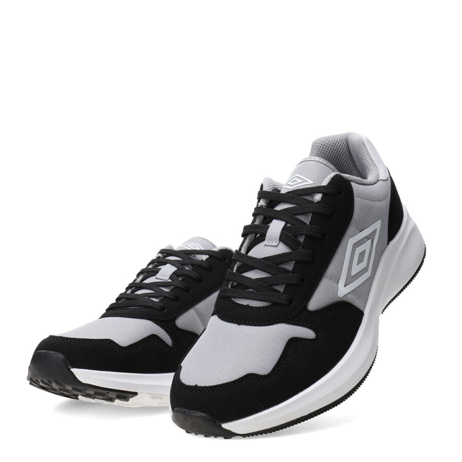 Championes de Hombre Umbro Volcan Ii Gris - Negro