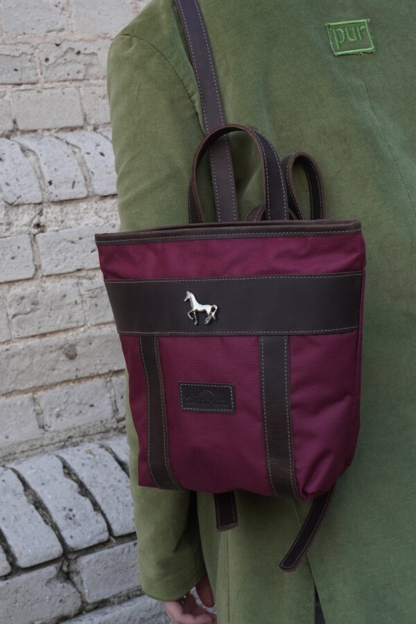 Mini Mustang Backpack Chocolate / Bordeaux