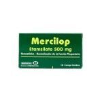 MERCILOP CJ X 10 COMPRIMIDOS única
