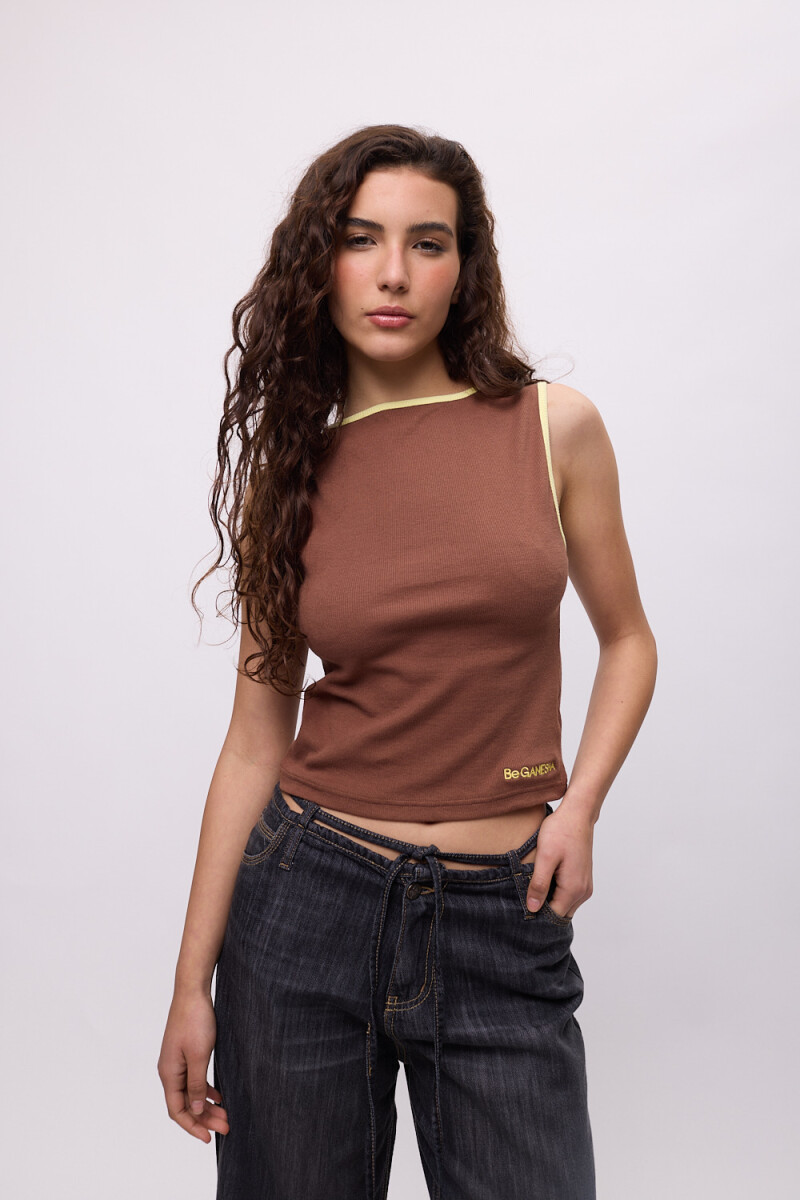 Top Basic Marron