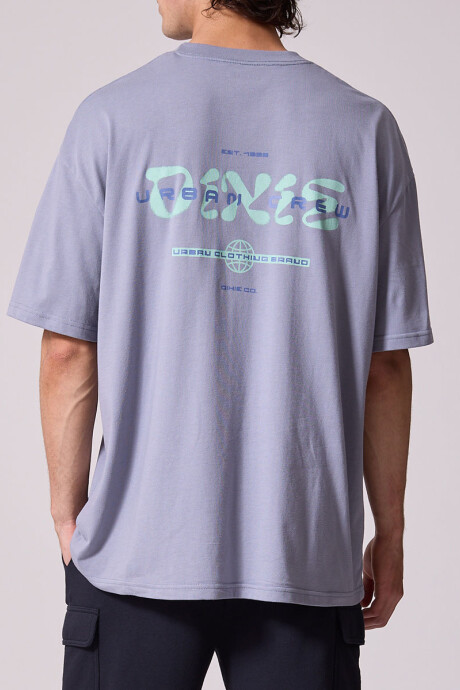 T-SHIRT CABEL DIXIE Gris Claro