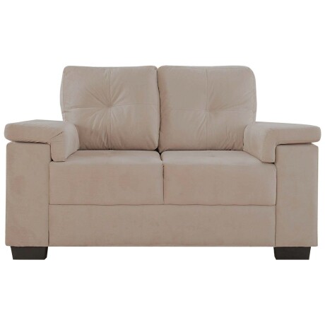 SILLÓN 2 CUERPOS TELA NATURAL-BEIGE LUARES ARENA