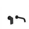 Grifería de lavatorio Monocomando de Pared Alassio Negro Mate Grifería De Lavatorio Monocomando De Pared Alassio Negro Mate